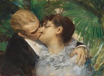 92. Anders Zorn, "The Embrace".