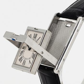 CARTIER, Tank Basculante, armbandsur, 25,4 x 31,2 mm.