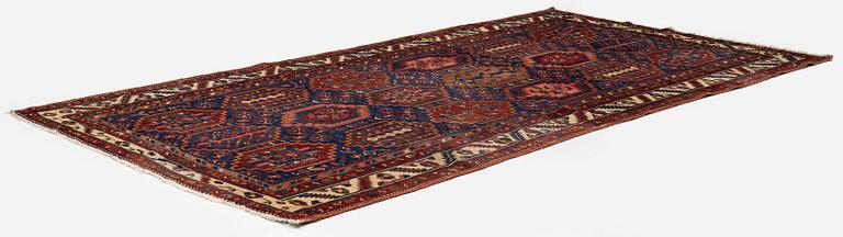 A semi-antique Baba Haydar carpet, Chahar Mahal and Bakhtiari region, West Persia, c. 297 x 156 cm.