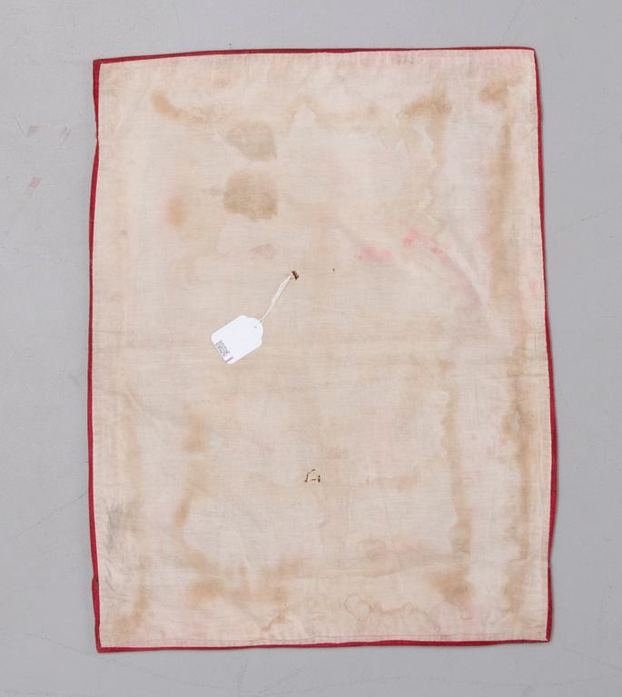 SADELTÄCKE, Tibet, 1900-talets första hälft. Ca 83x64 cm.