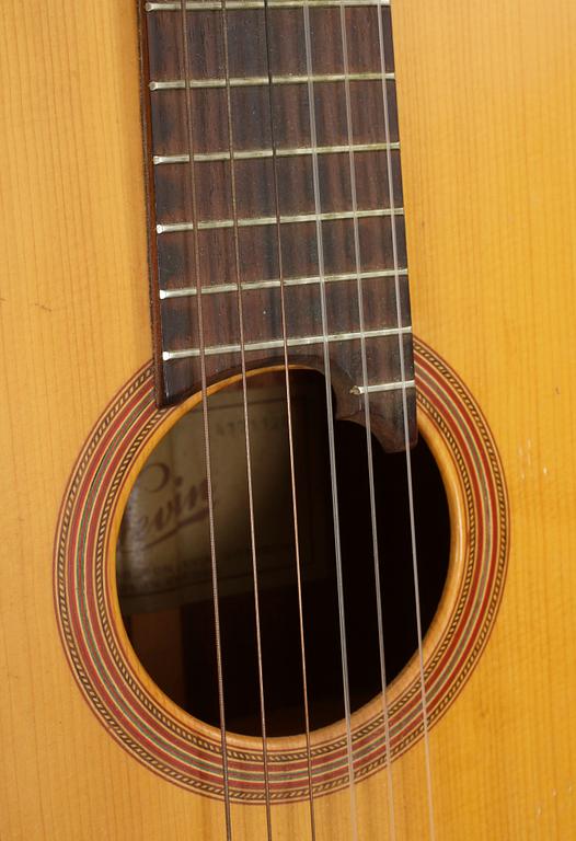 GITARR, akustisk, AB Herman Carlson Levin, Göteborg, 1900-talets andra hälft.