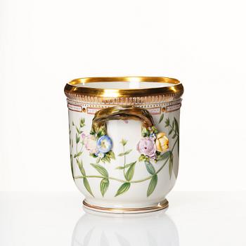 A Royal Copenhagen 'Flora Danica' wine cooler, Denmark, 20th Century.