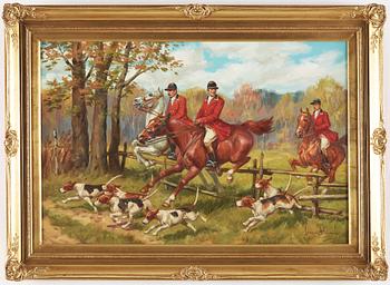 LESZEK PIASECKI, oil on canvs, signed.