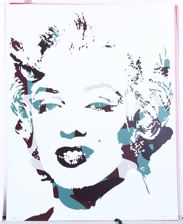 RICHARD RYAN, mapp med 3 färgserigrafier, sign och numr 29/350.