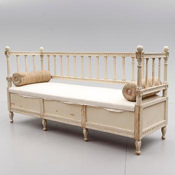 SOFFA, gustaviansk stil, 1800-tal.