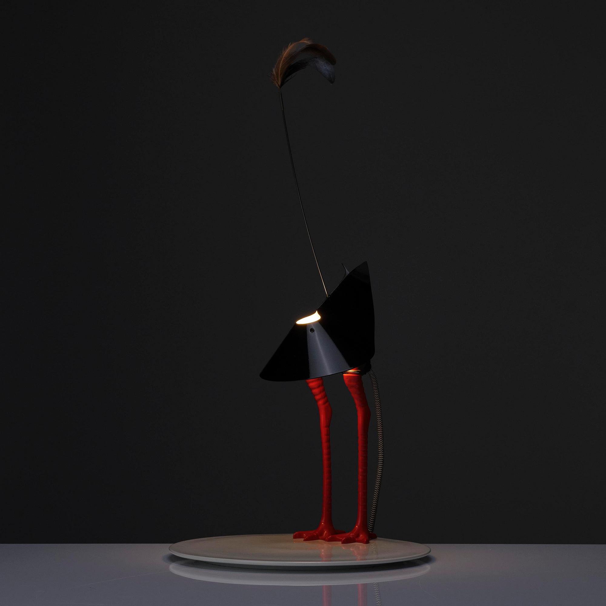 Ingo Maurer, a "Bibibibi" table lamp, Ingo Maurer, 2000s.