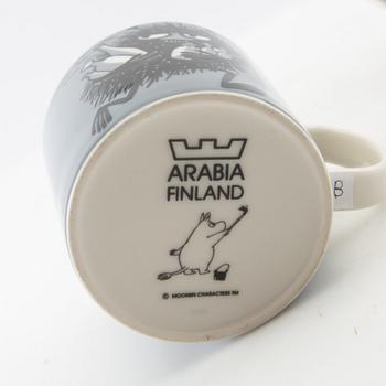 Muggar 9 st Moomin characters/Mumin Arabia Finland.