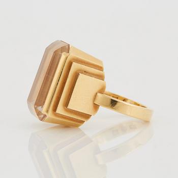 Wiwen Nilsson, ring, Lund 1974, 18K guld.