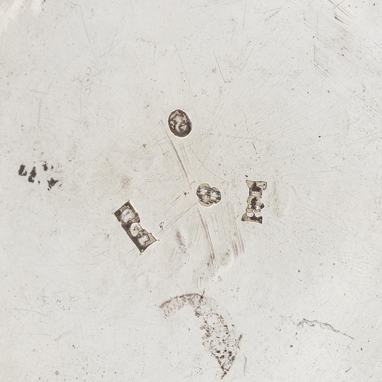Johan Daniel Blomsterwall, dopmugg, silver, Göteborg 1825.