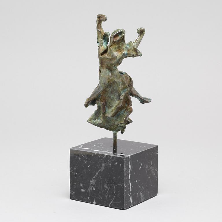 a bronze sculpture, signed and numbered 176/300.