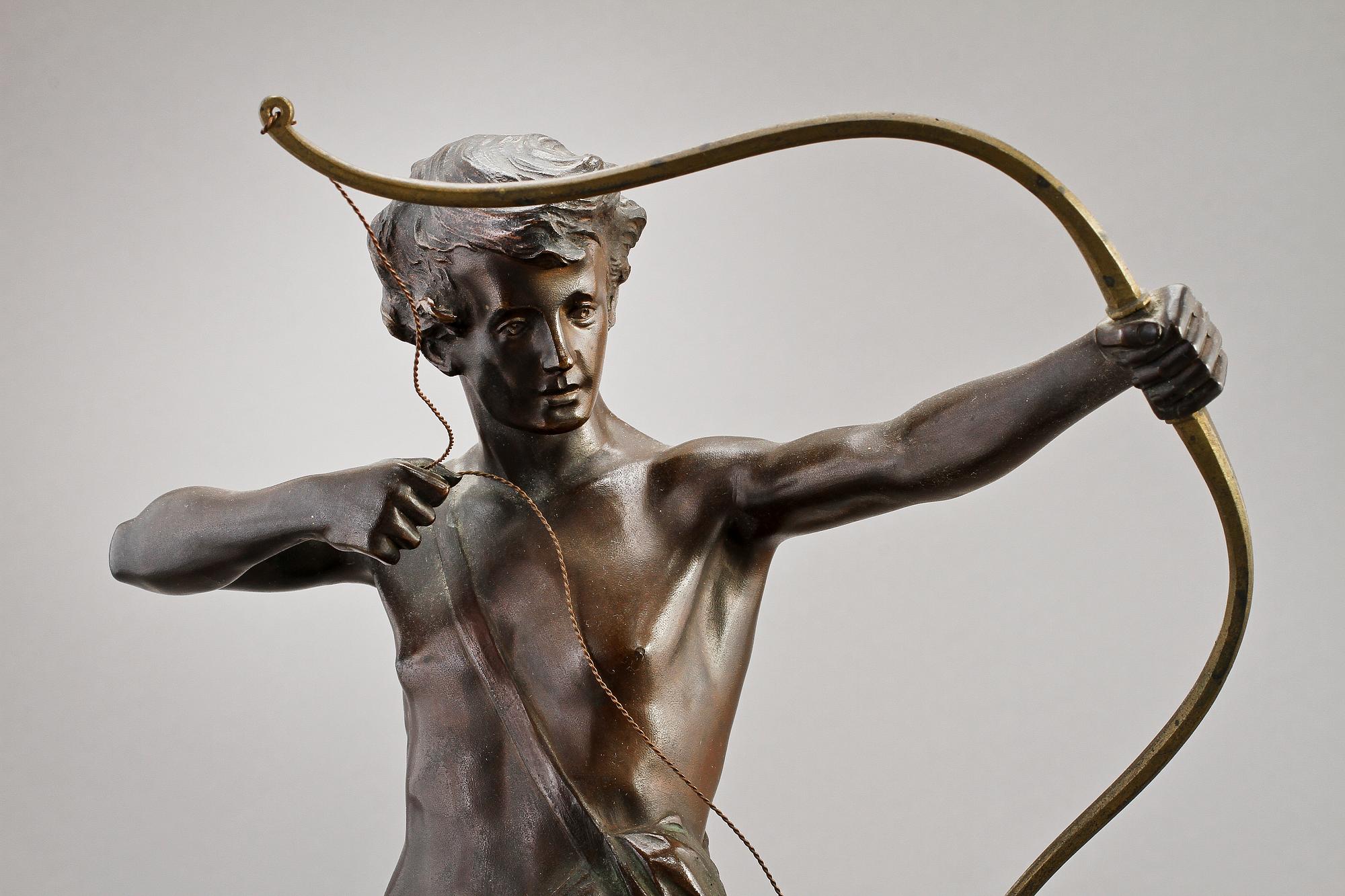 PAUL LUDWIG KOWALCZEWSKI, tillskriven, skulptur, brons, sign.