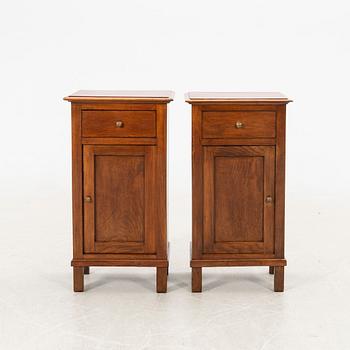 Nightstands, a pair, first half of the 20th century.