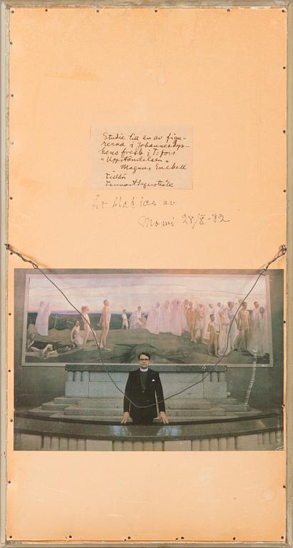 Magnus Enckell, Study to the "Resurrection"-fresco.