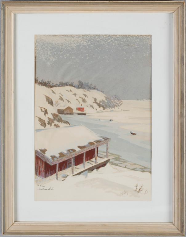 ROLAND SVENSSON, färglitografi, signerad, numrerad 169/310.