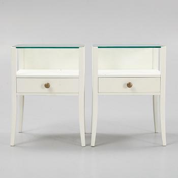 Sängbord, ett par, 1930/40-tal.