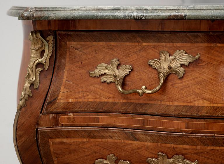 A Swedish Rococo 18th century commode.