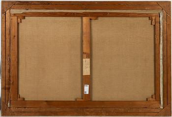 Birger Simonsson, olja på duk, signerad BS.