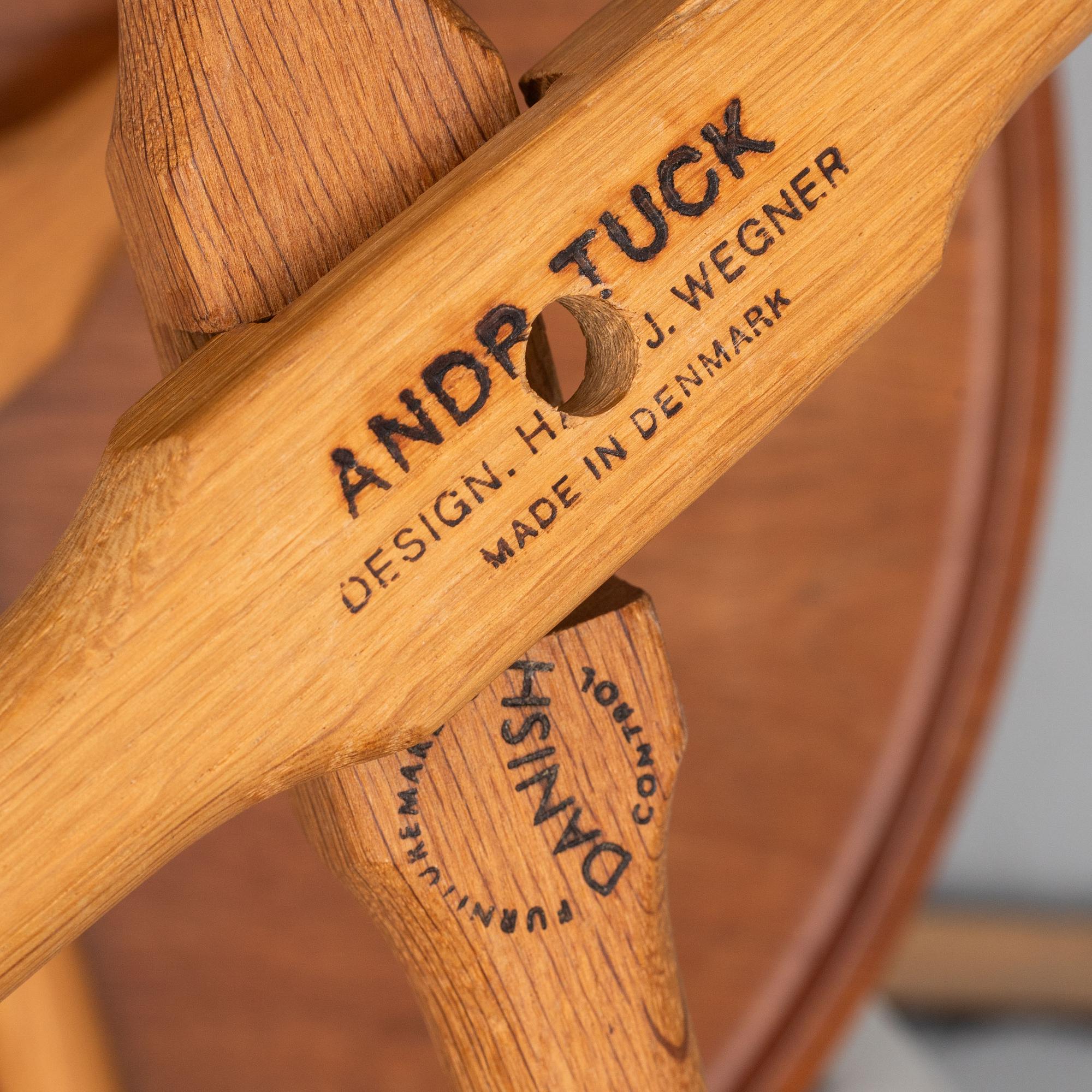 Hans J. Wegner, brickbord, modell PP35, Andreas Tuck, Danmark, 1900-talets mitt.