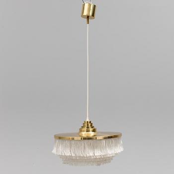 HANS-AGNE JAKOBSSON, a brass ceiling lamp, 20th century.