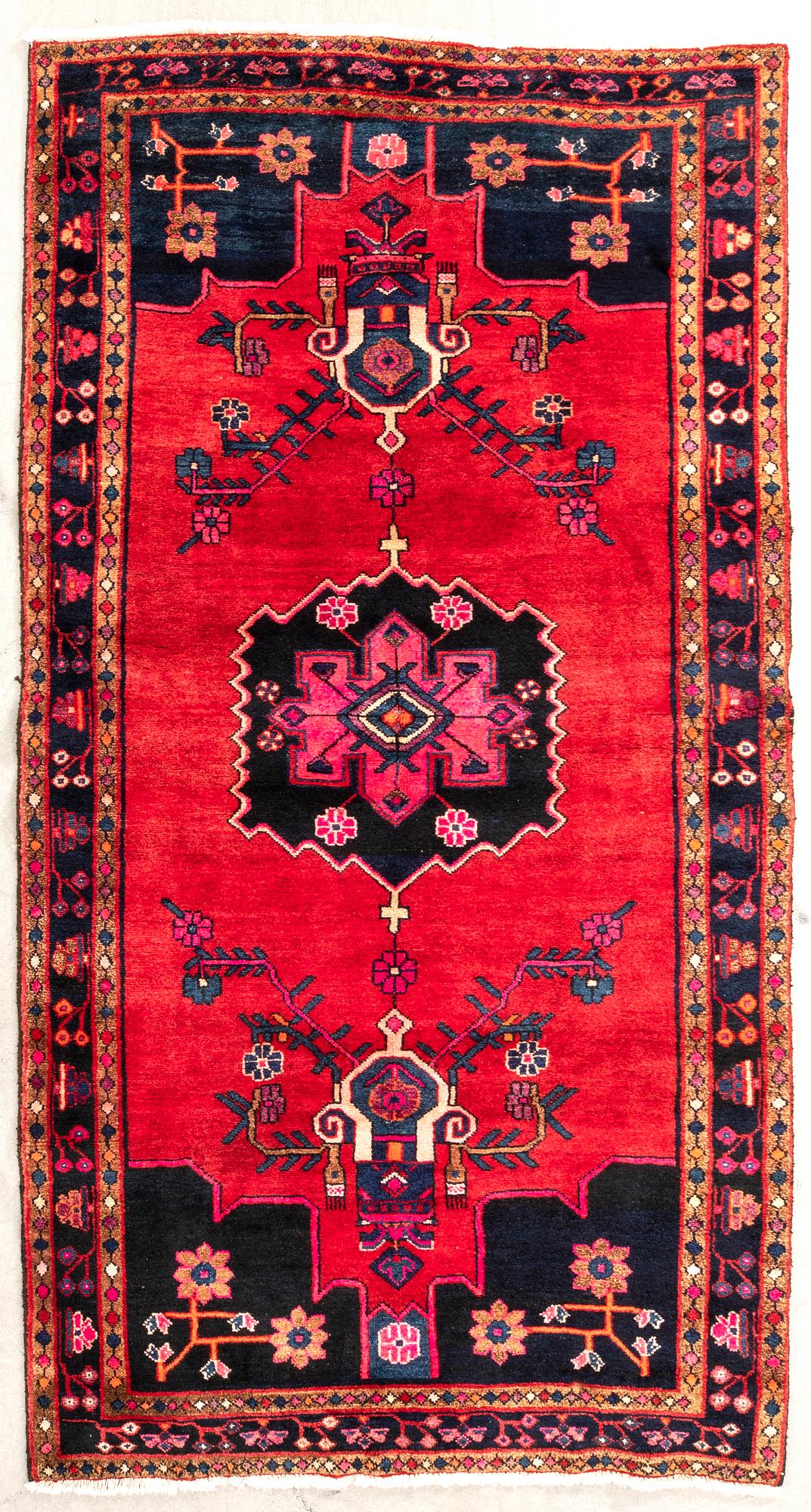 Matta Hamadan old 262x147 cm.