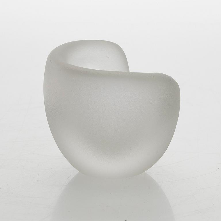 Timo Sarpaneva, sculpture, glass, 'Hiidenkirnu', signed.