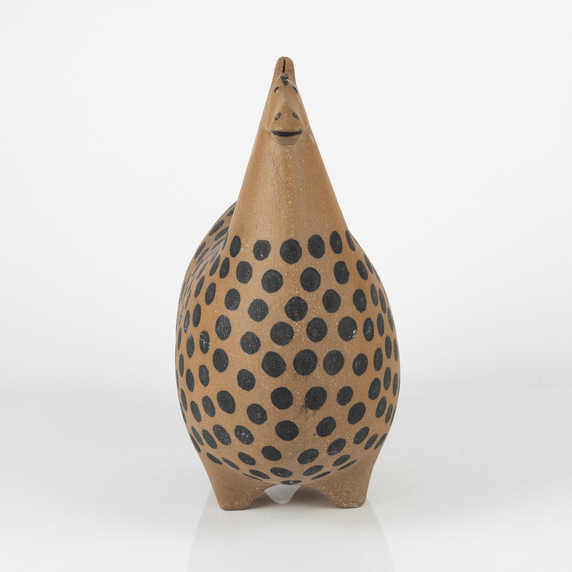 Stig Lindberg, figurin, stengods, "Springare", Gustavsbergs studio, i produktion 1952-72.