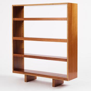 Josef Frank, a mahogany bookcase, Firma Svenskt Tenn, mid-20th century.