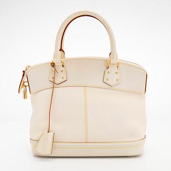 Louis Vuitton, A leather 'Suhali Lockit' handbag.