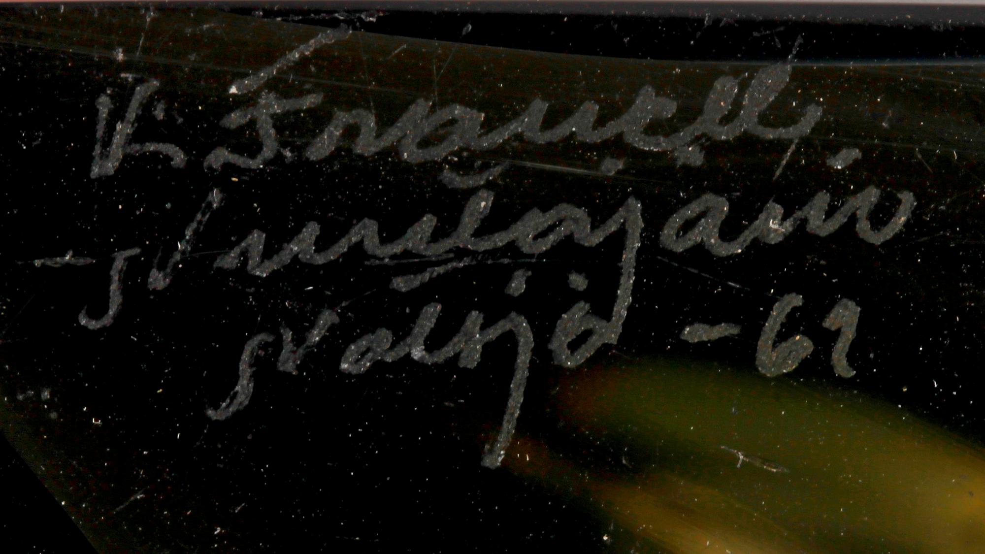VAS, glas, "Prisma", Kaj Franck, Nuutajärvi, Notsjö, sign o dat- 61.