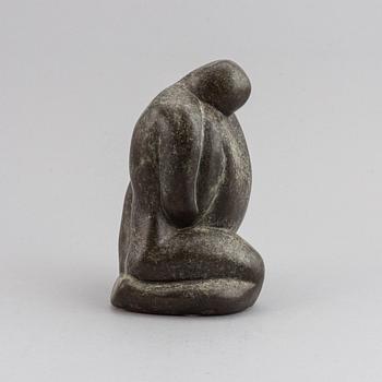 Unknown artist 20th Century. Sculpture.  Bronze. Signed with monogram CT. Ed 3/3.