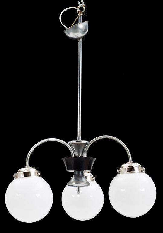 TAKLAMPA, funkis, 1930/40-tal. H 70.