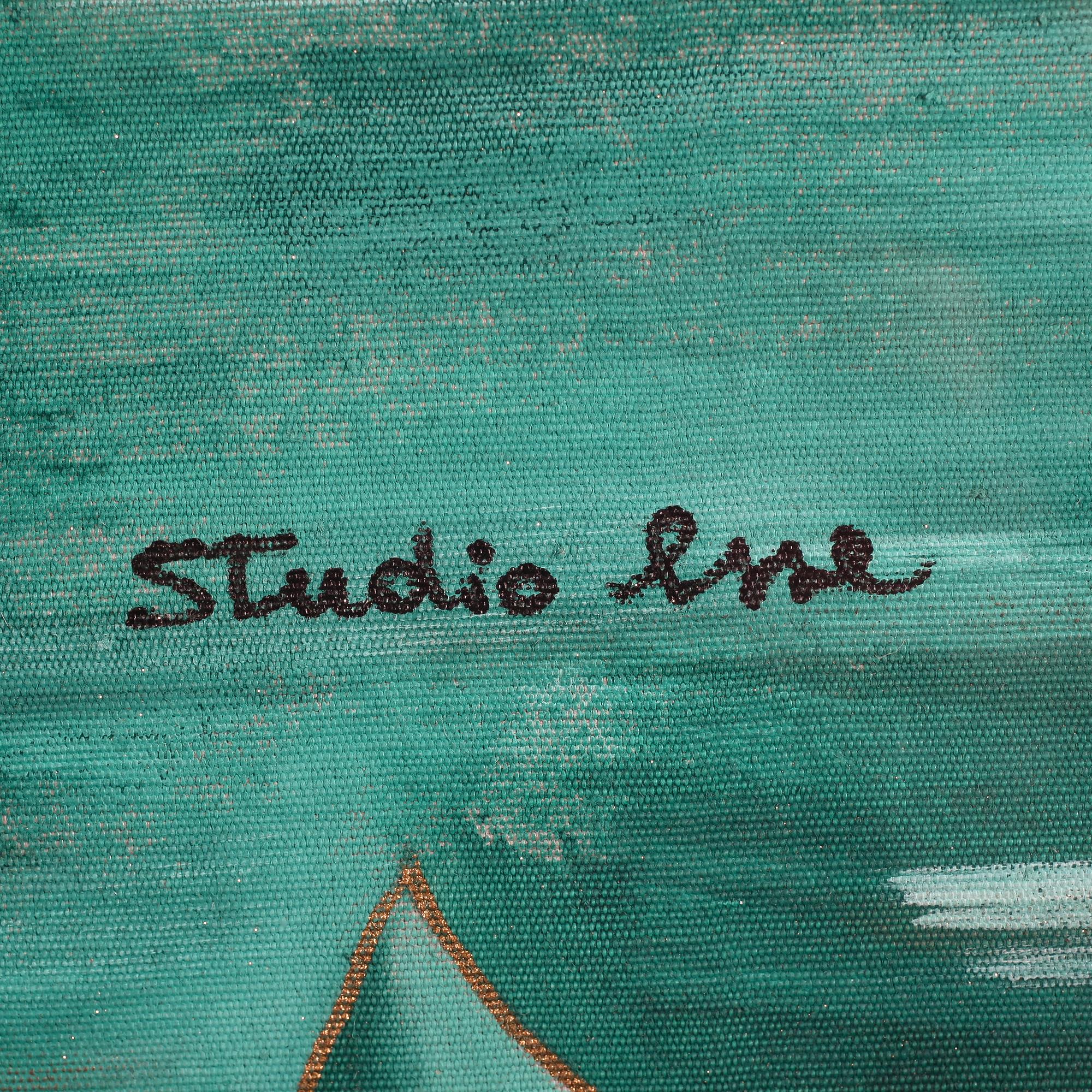 OKÄND KONSTNÄR, gouache på siden, signerad Studio Esse.
