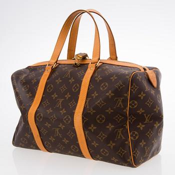 MONOGRAM CANVAS KEEPALL 35 BAG.