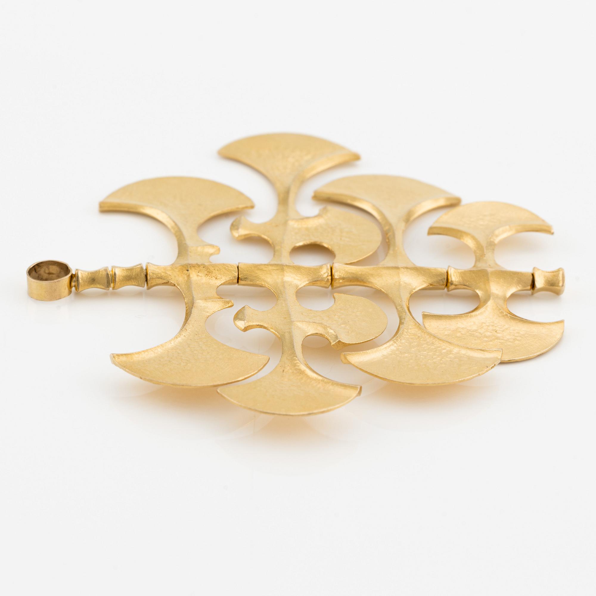 hänge, "Vikinghänge", 18K guld.