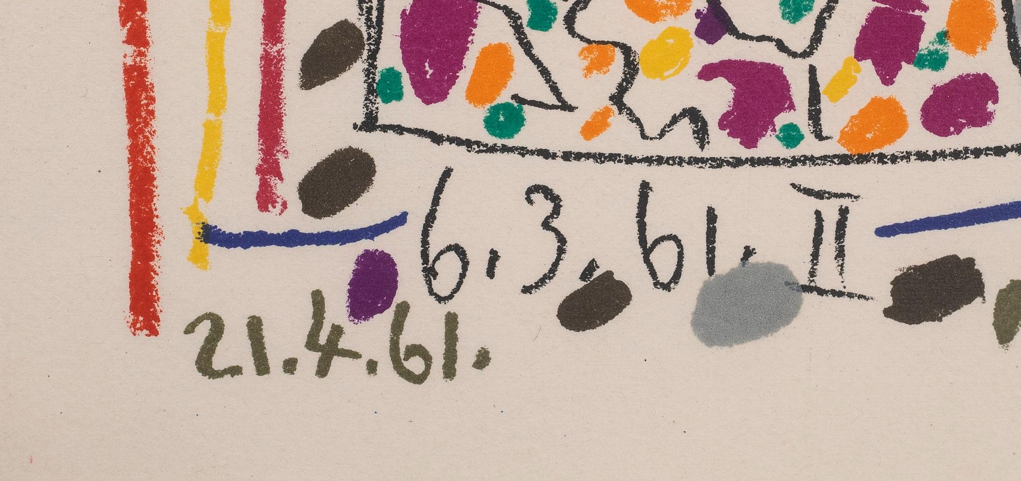 Pablo Picasso, "Picador" 1961.