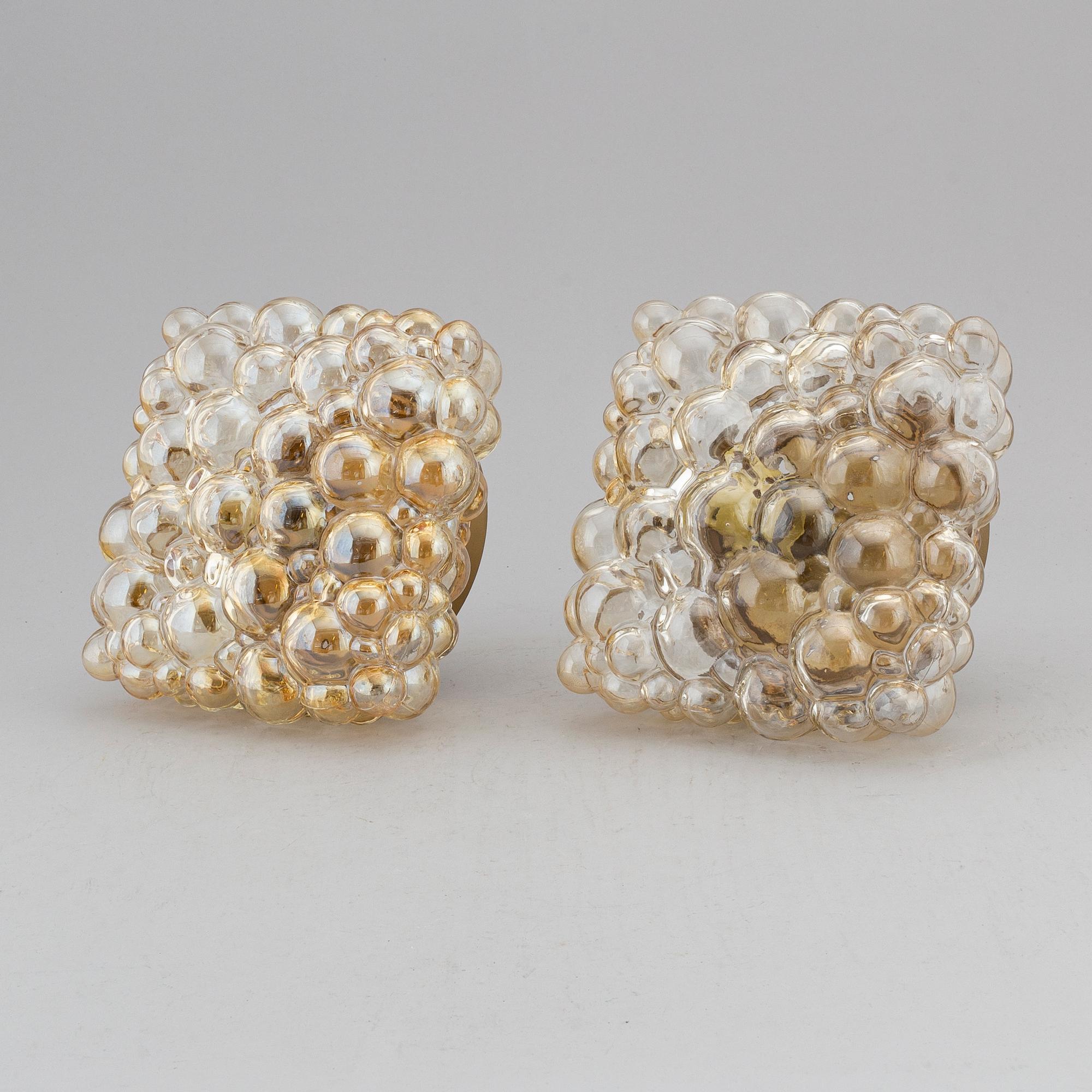 HELENA TYNELL, A pair of pendants for Glashütte Limburg, alter part of the 20th century.