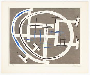 Robert Jacobsen, print, signed and numbered 2/45.