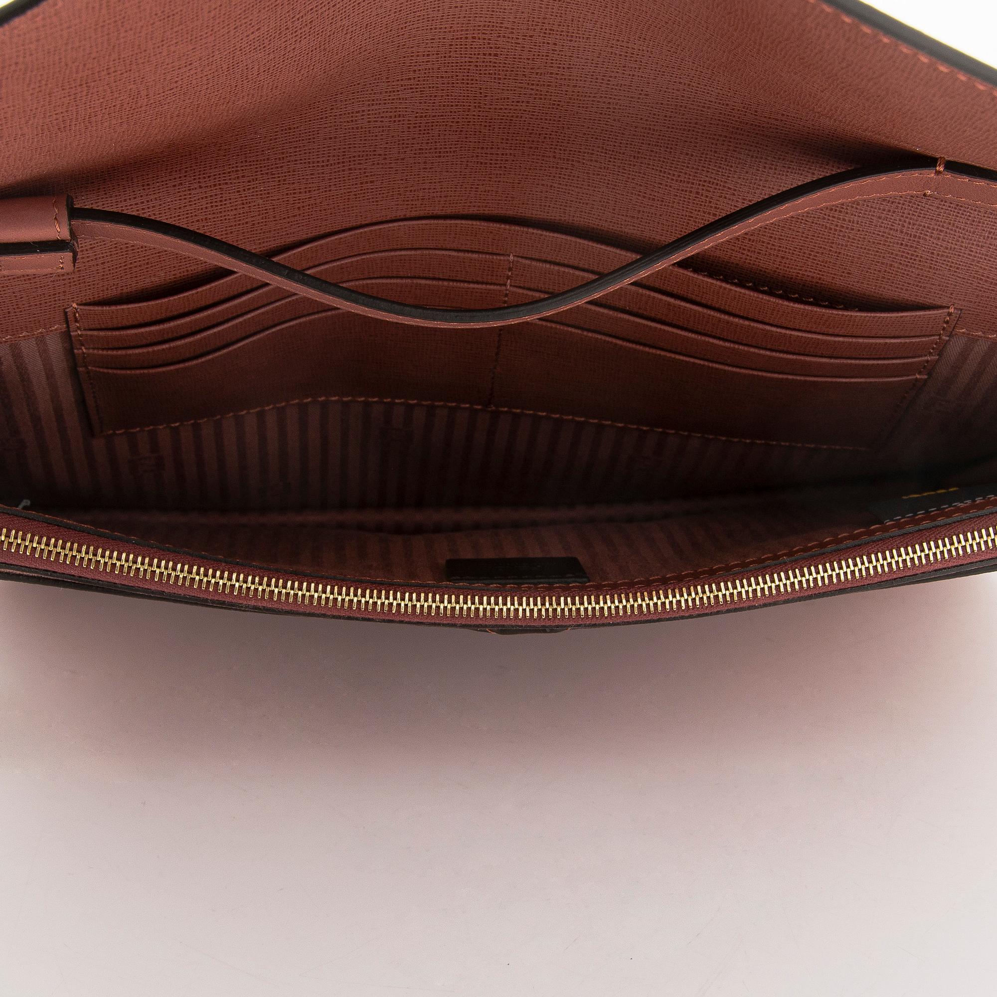 Fendi, väska "2 jours clutch".