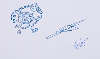 Per-Olow Anderson, 'Anita Ekberg on the set of War and Peace, 1956'.