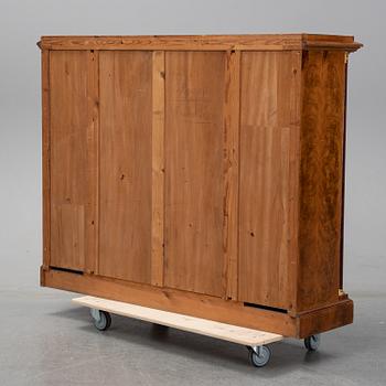 A first half of the 20th Century mahogany book case.