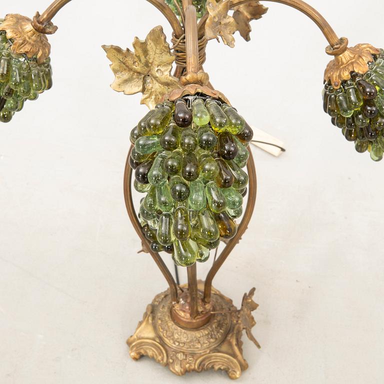 Table lamp Italy 20th century.