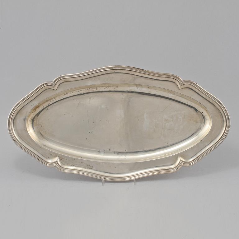 FAT, silver, August Thomsen, kontrollstämpel Christian F. Heise, Köpenhamn, Danmark, 1917. Vikt 1240 g.