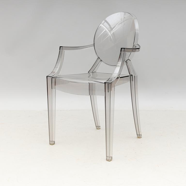 KARMSTOL"Louis Ghost", Philippe Starck för Kartell.