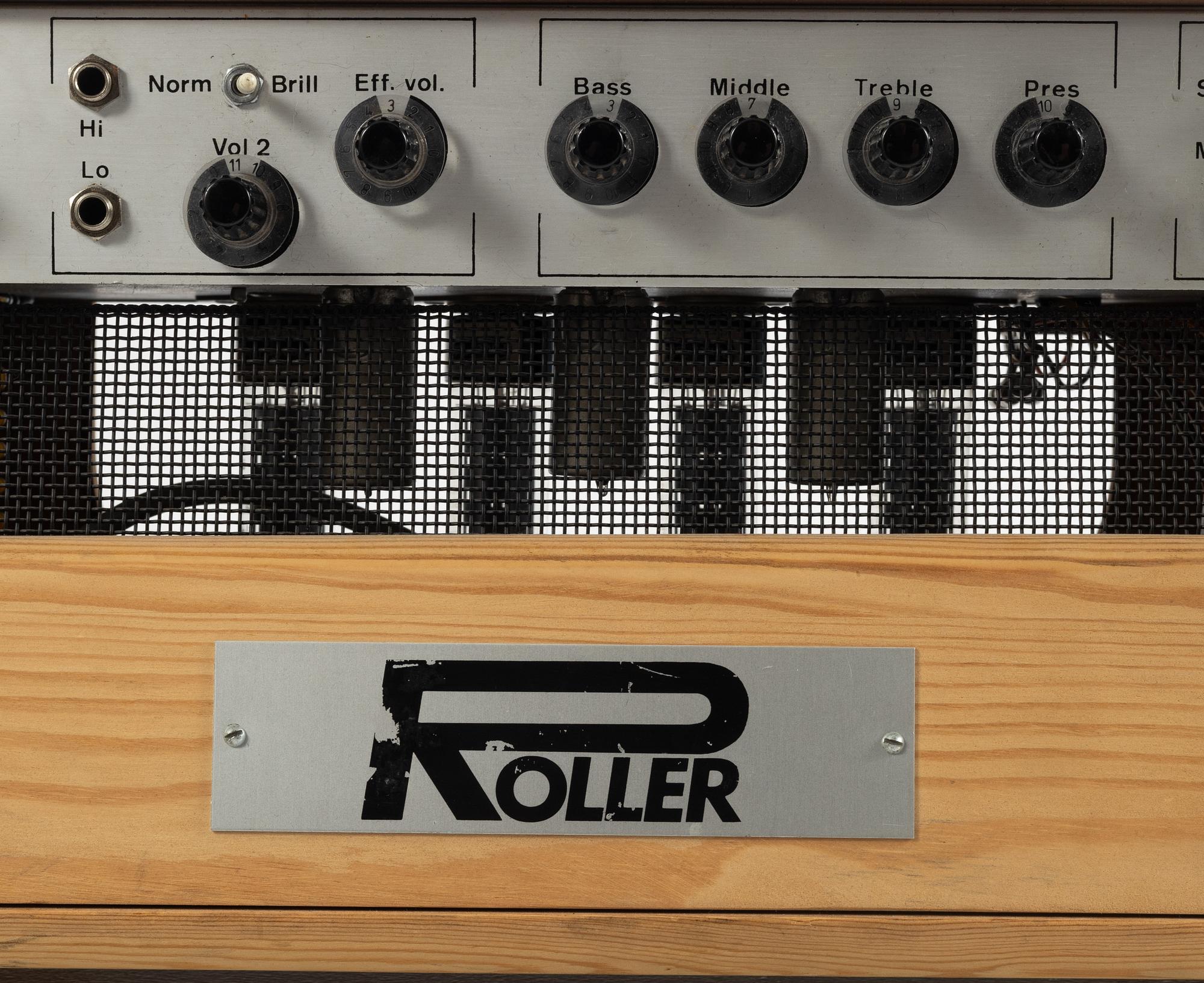 Roller, "Cuntroller 9", guitar amplifier, Sweden, 1980s.