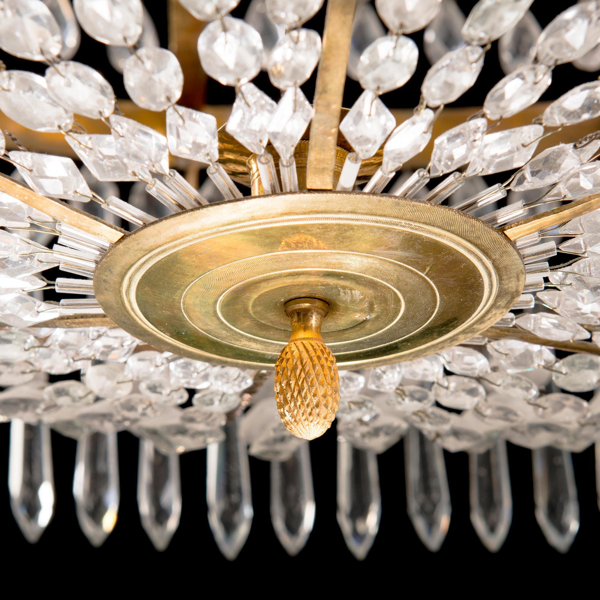 KATTOKRUUNU, kustavilainen, Ruotsi 1700-luvun loppu.