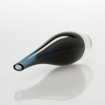 Tapio Wirkkala, A glass vase, signed Tapio Wirkkala Iittala 3299.