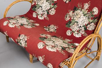 SOFFGRUPP, rotting, 3 delar, 1900-talets mitt.