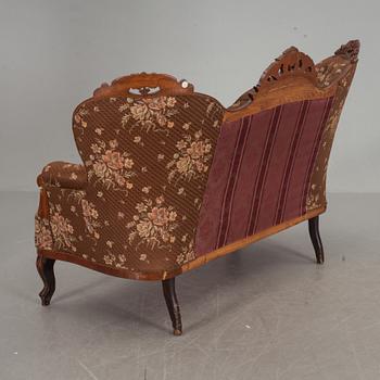 SOFFA, nyrokoko, 1800-talets andra hälft.