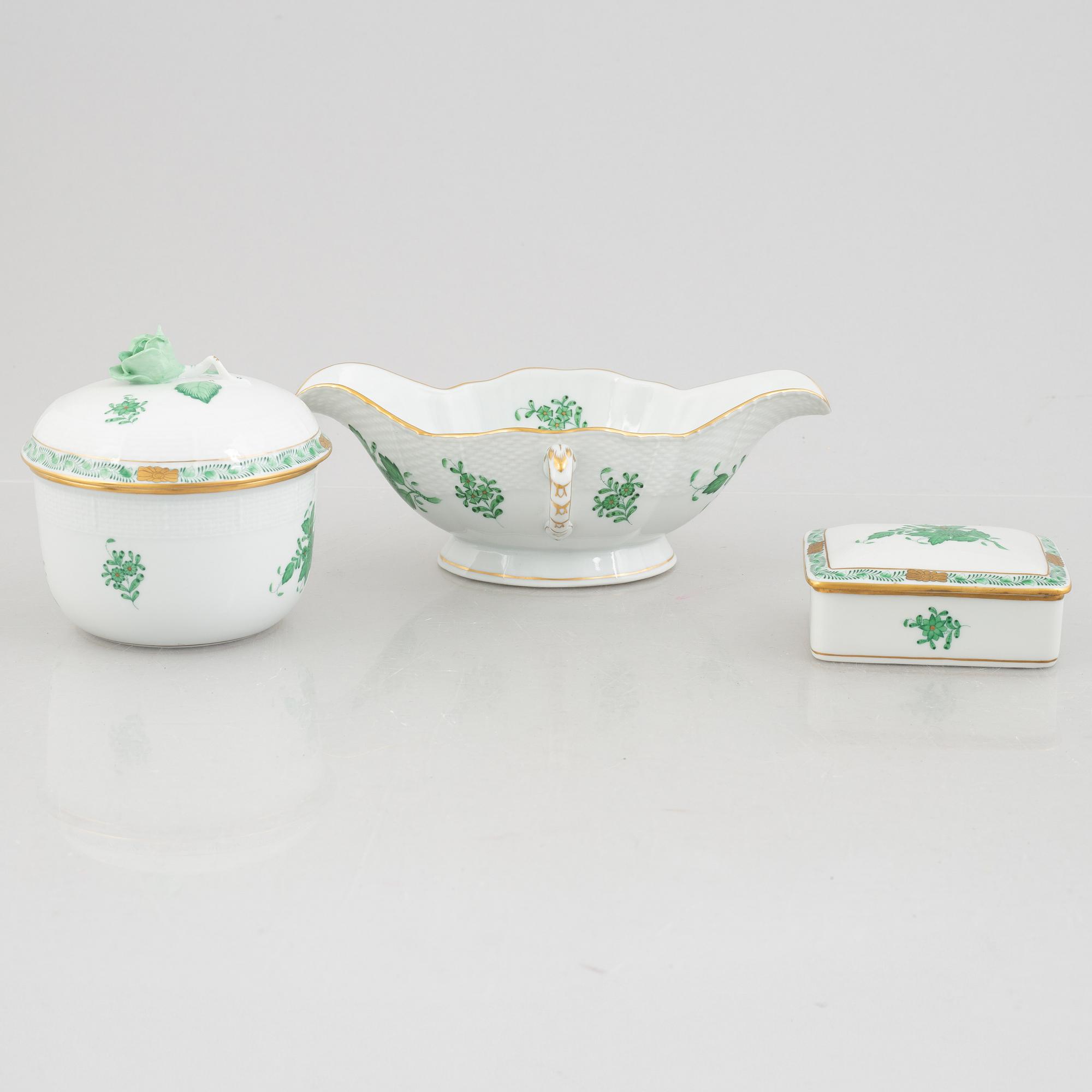 A 130 pcs dinner service, Herend, Hungary.