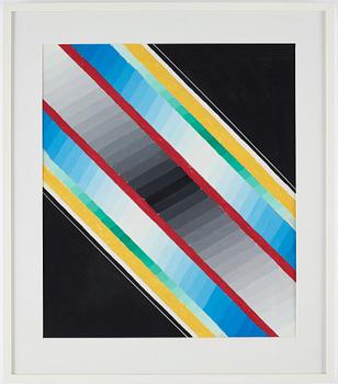 INGER EKDAHL, gouache på papper, signerad och daterad -89 a tergo.